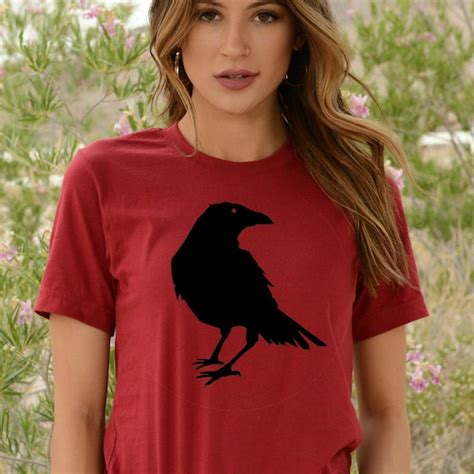 Crow Silhouette Etsy