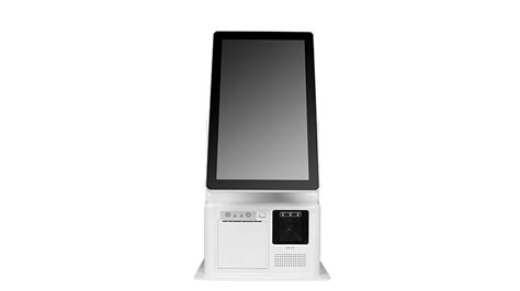 15 6inch Desktop Mini Self Service Payment Kiosk With Printer Scanner