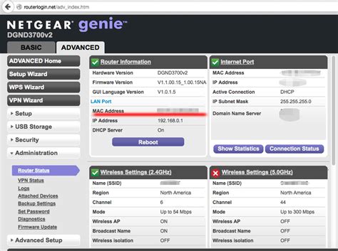 Changing Router S Base Mac Address Netgear Communities