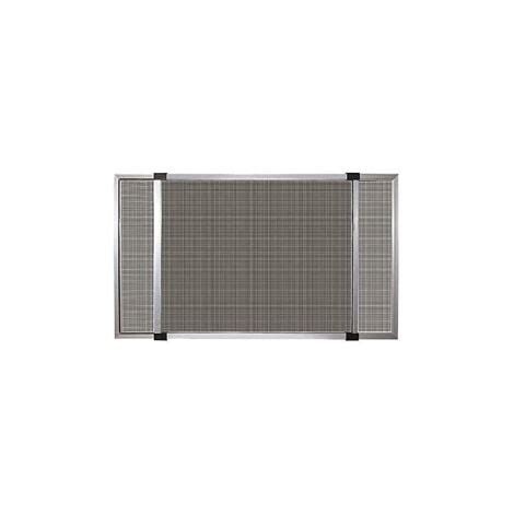 Moustiquaire Extensible Argente E Avec Cadre En Aluminium H 50x70 Cm