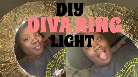 Diy Diva Ring Light Under Youtube