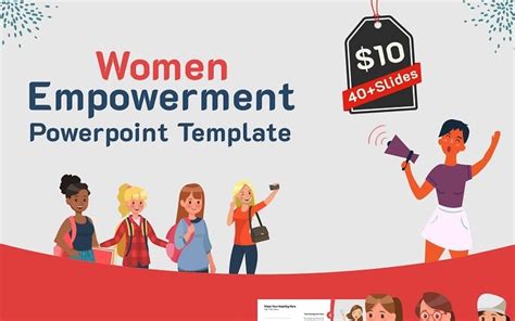 Women Empowerment PowerPoint Template TemplateMonster