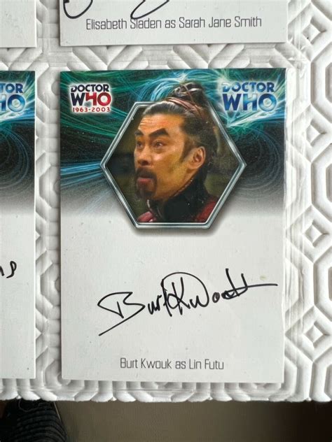 Doctor Who Th Anniversary Auto Autograph Card Selection