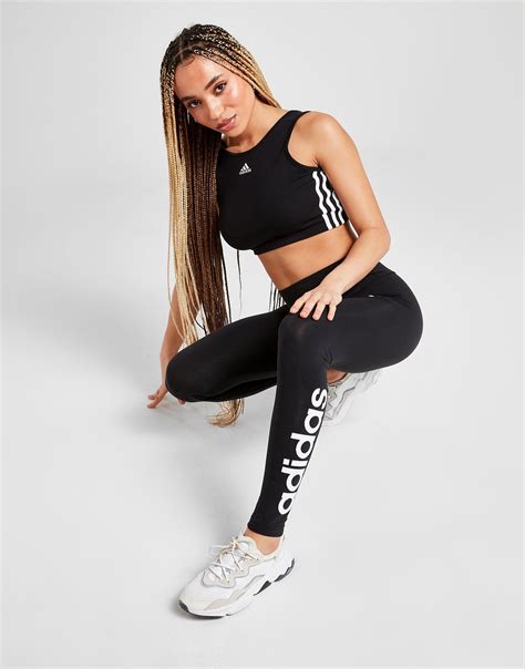 Adidas Core Linear Leggings Schwarz Jd Sports Österreich