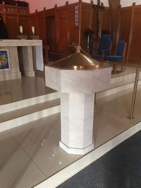 Marble Baptismal Fonts Henningers