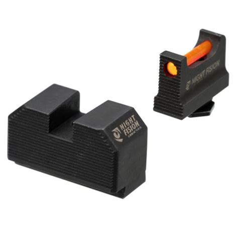 Night Fision Optics Ready Fiber Sights For Walther Night Fision