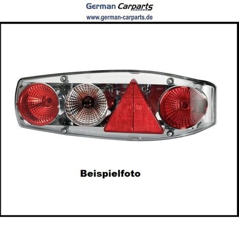 Hella 2VA 341 419 097 Heckleuchte Links CARALUNA II CHROMIUM Drei