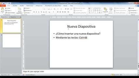 28 Powerpoint Infinito ¿cómo Insertar Una Nueva Diapositiva Youtube