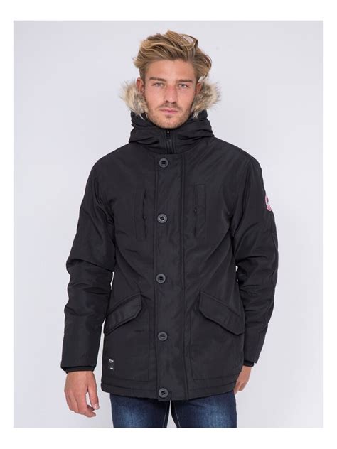 Parka Mi Longue Capuche ZALIX Noir Kiabi 119 90