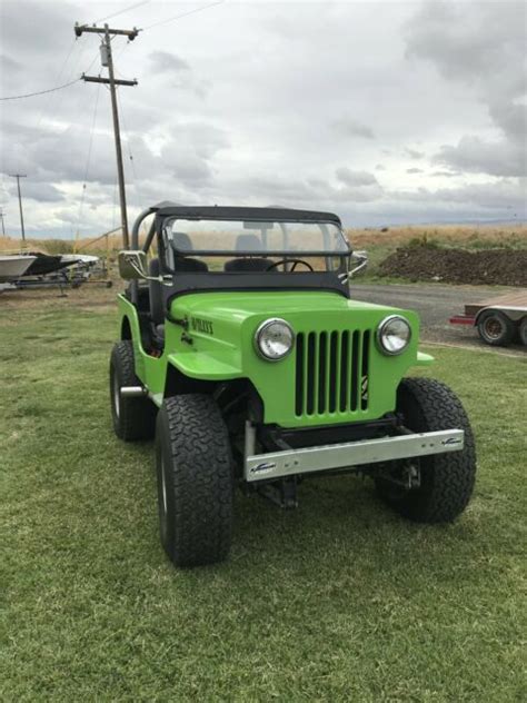 Willys High Hood Jeep V For Sale Photos Technical