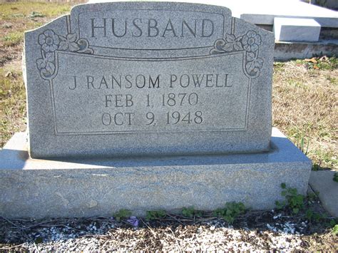 John Ransom Powell 1870 1948 Mémorial Find a Grave