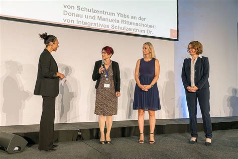 2 Platz österreichweit beim Staatspreis Innovative Schulen