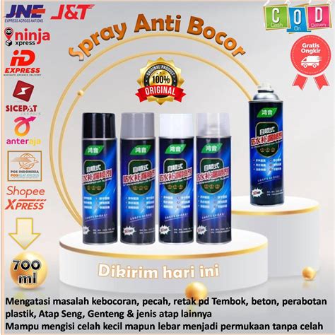 Jual Cod Original Spray Ajaib Anti Bocor Waterproof Leak Proof Spray