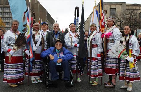 Over 1 500 Native Veterans Participate In Dedication Ceremony For The