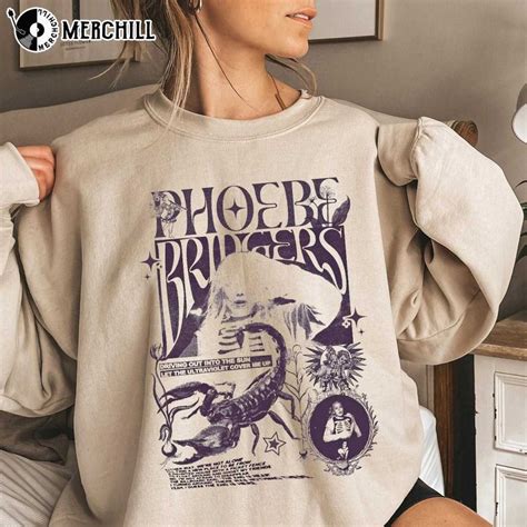 Phoebe Bridgers Tour Merch Skeleton Sweatshirt - Happy Place for Music ...