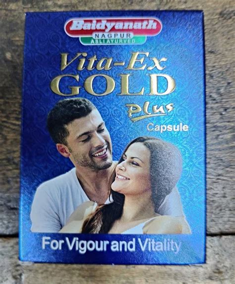 Baidyanath Vita Ex Gold Plus Capsule Packaging Box At Rs 425box In