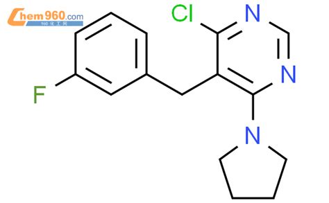 Pyrimidine Chloro Fluorophenyl Methyl