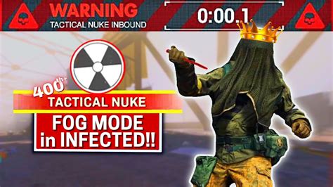 First Fog Mode Nuke In Infected Easy Parkour Spot Call Of Duty