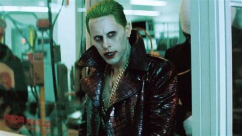 Purple Leather Coat Worn By The Joker Jared Leto In Suicide Squad