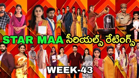 Star Maa Serials Trp Ratings This Week Week Star Maa Tv Serials