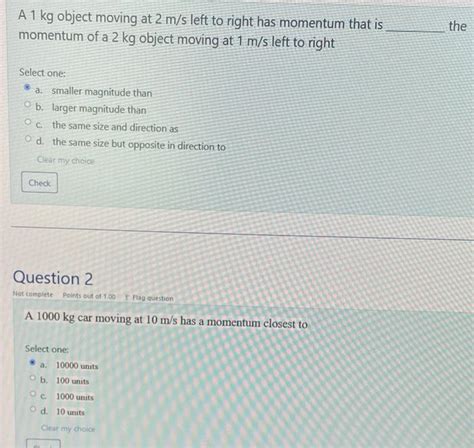 Solved When Two Object Collide The Forces Between The Chegg