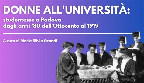 Convegno storico Donne alluniversità