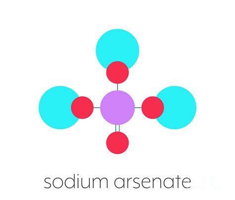 Sodium Arsenate Salt Chemical Structure Photograph by Molekuul/science ...