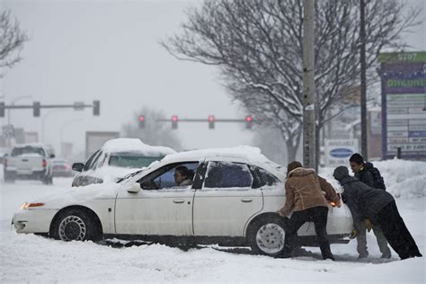 Winter Storm Blasts Plains And Midwest Nbc News