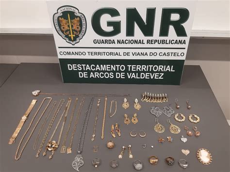 Recuperados Objetos Em Ouro Furtados Em Ponte De Lima