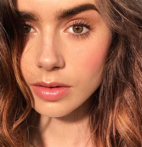 Lily Collins Youre So Beautiful Lily Ughhhh Lilly Collins Makeup Lily