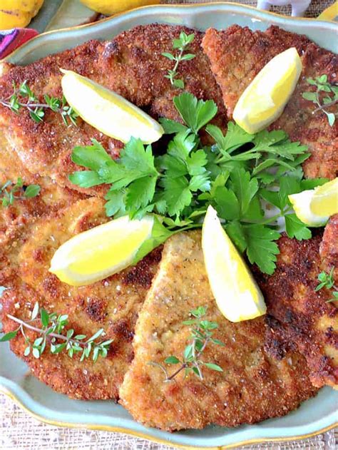 German Pork Schnitzel With Lemon Recipe Is Fast Easy And Delicious