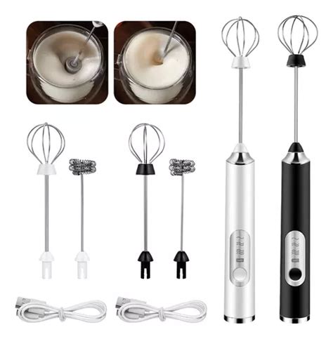 Mini Mixer 2 Em 1 Eletrico Misturador De Bebida Espuma Leite MercadoLivre