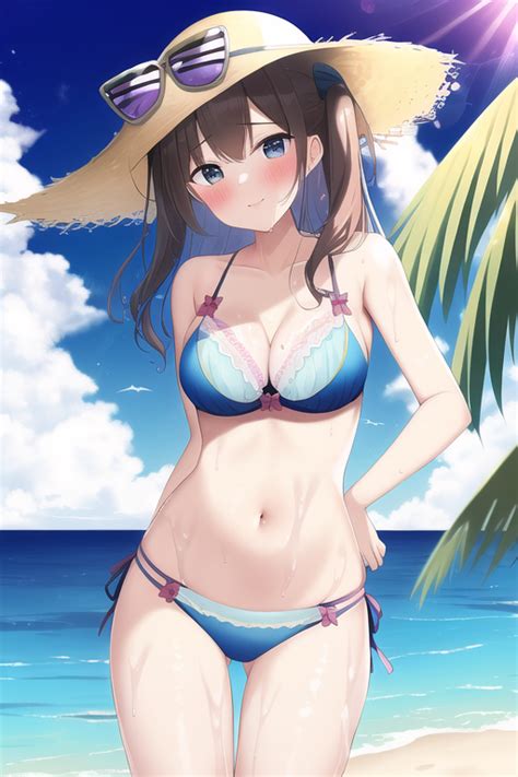 Cute And Hot Anime Girls With Bikini Gold Pokespe Photo 44721962