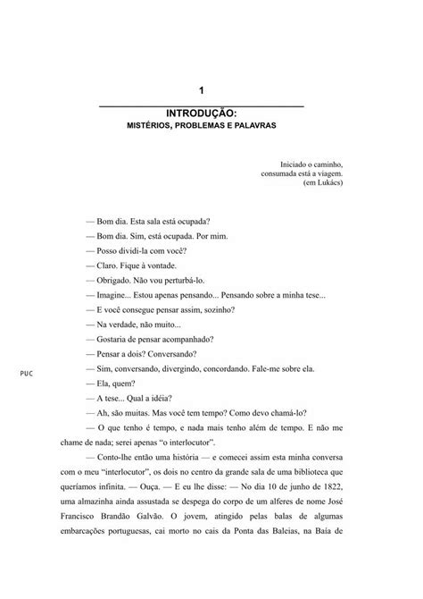 PDF MISTÉRIOS PROBLEMAS E PALAVRAS dbd puc rio br palavras de