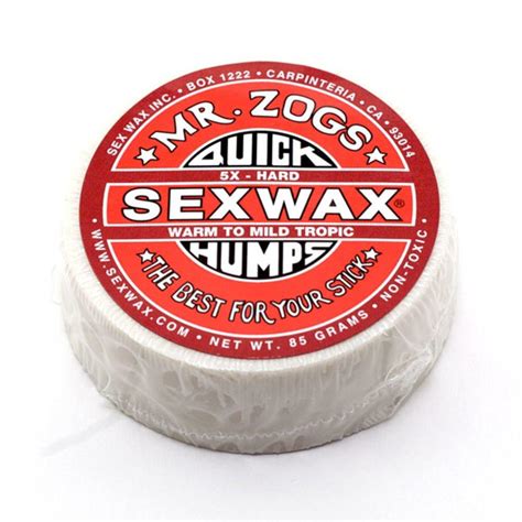 Sexwax Quick Humps Mr Zogs Surfboard Wax 5x Hard Red