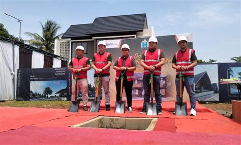 Hk Realtindo Groundbreaking Sekaligus Launching Cluster Damar Sawangan