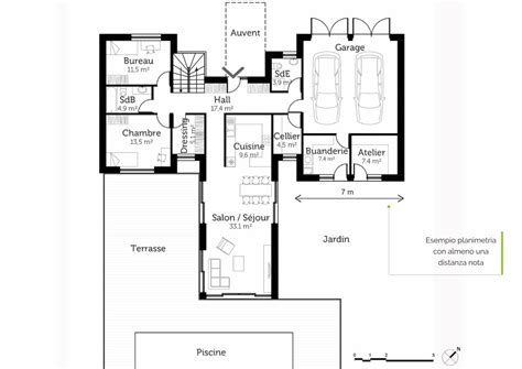 PDF Esempio Planimetria Con Almeno Una Distanza Nota WELL Design