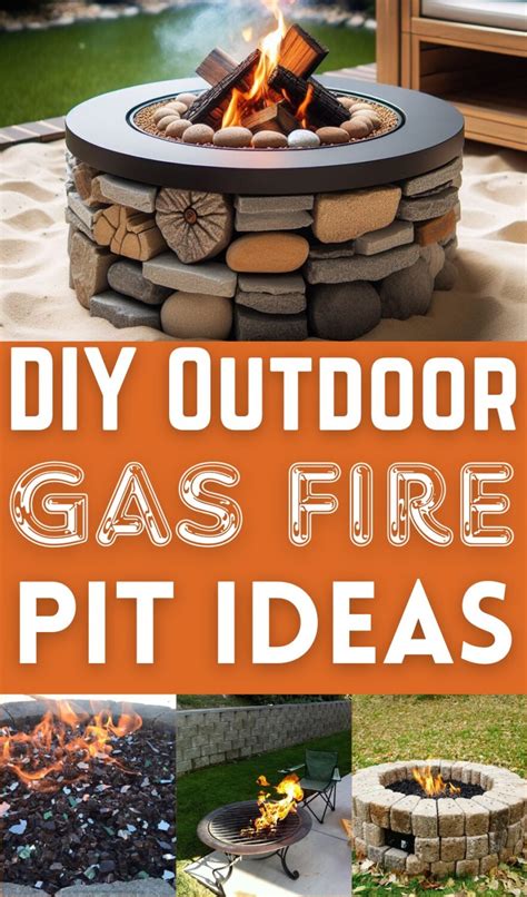 8 DIY Outdoor Gas Fire Pit Ideas - DIYsCraftsy