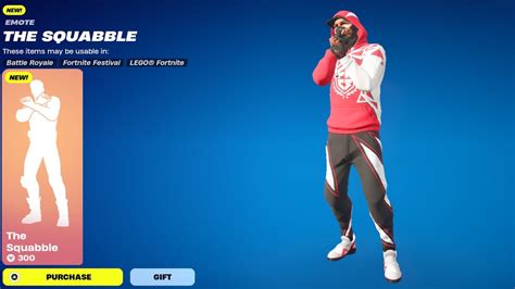 New The Squabble Fortnite Emote Youtube