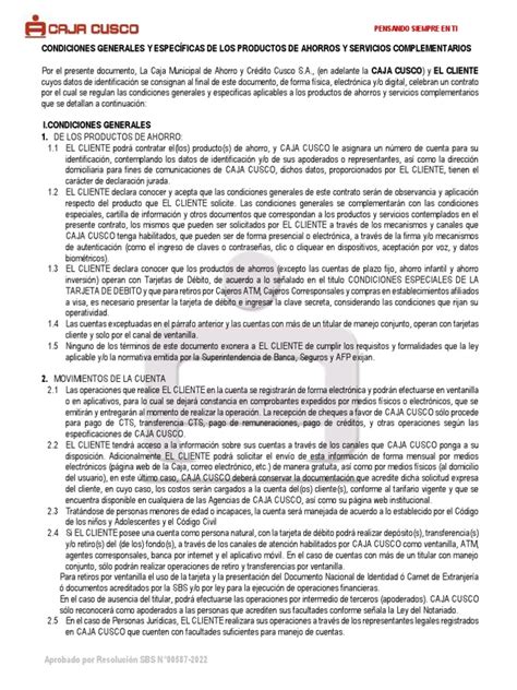 Terminos Y Condiciones Contrato De Ahorros Pdf Tarjeta De Débito