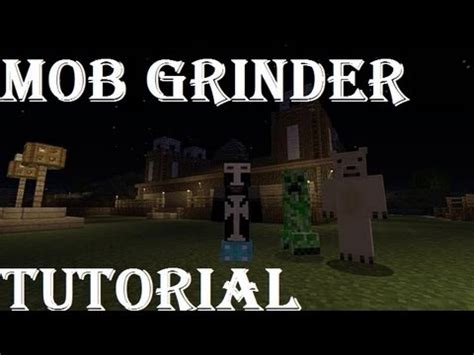 Minecraft Xbox | Mob Grinder Tutorial!! - YouTube