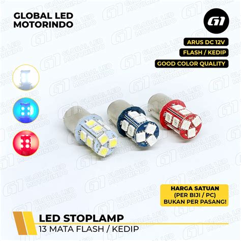 Jual Werace Lampu Stop Led Model Jagung Mata Flashing Kedip