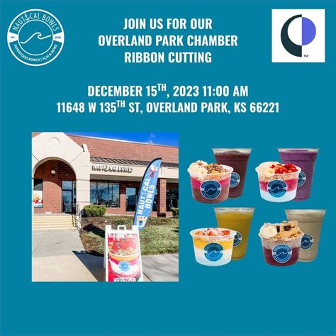 Nautical Bowls Op Chamber Ribbon Cutting 11648 W 135th St Overland Park Ks 66223 December