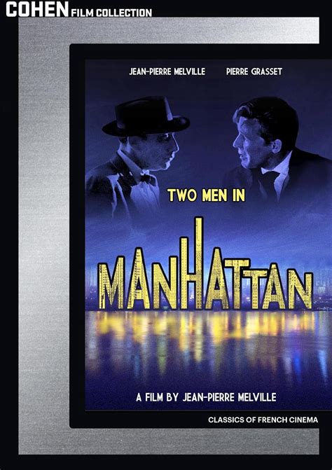 Amazon Two Men In Manhattan Dvd Jean Pierre Melville Pierre