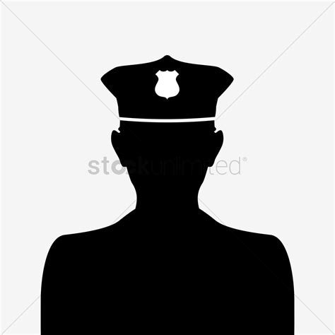 Police Silhouette Vector at Vectorified.com | Collection of Police ...