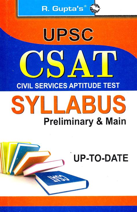 Upsc Csat Civil Services Aptitude Test Syllabus Preliminary Main Hot