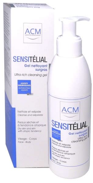 ACM SENSITELIAL GEL NETTOYANT SURGRAS 200ML Gels Douche