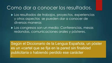 Como Elaborar Un Poster PPT