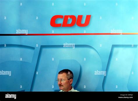 Modern logo on the Berlin CDU regional party Stock Photo - Alamy