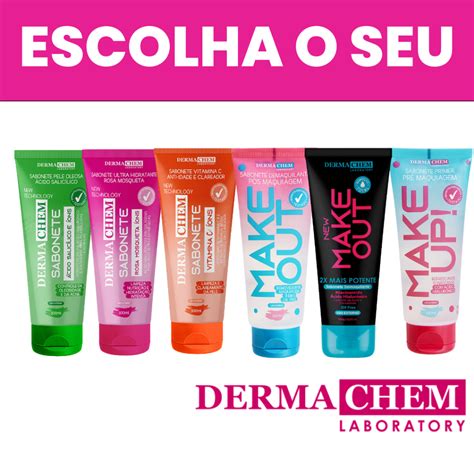 Sabonete Facial Liquido Skin Care Dermachem Ml Shopee Brasil